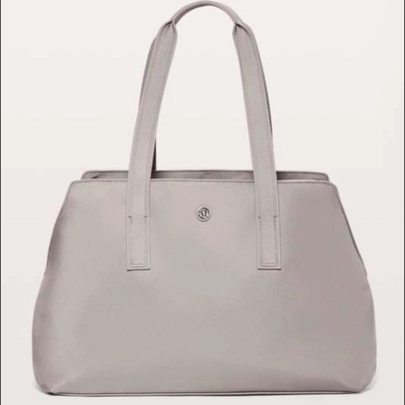 lululemon athletica Handbags - Lululemon Go Getter Gym Bag Dark Chrome